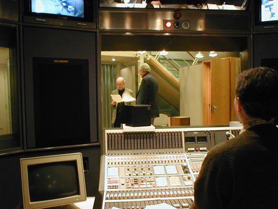 View into the studio
